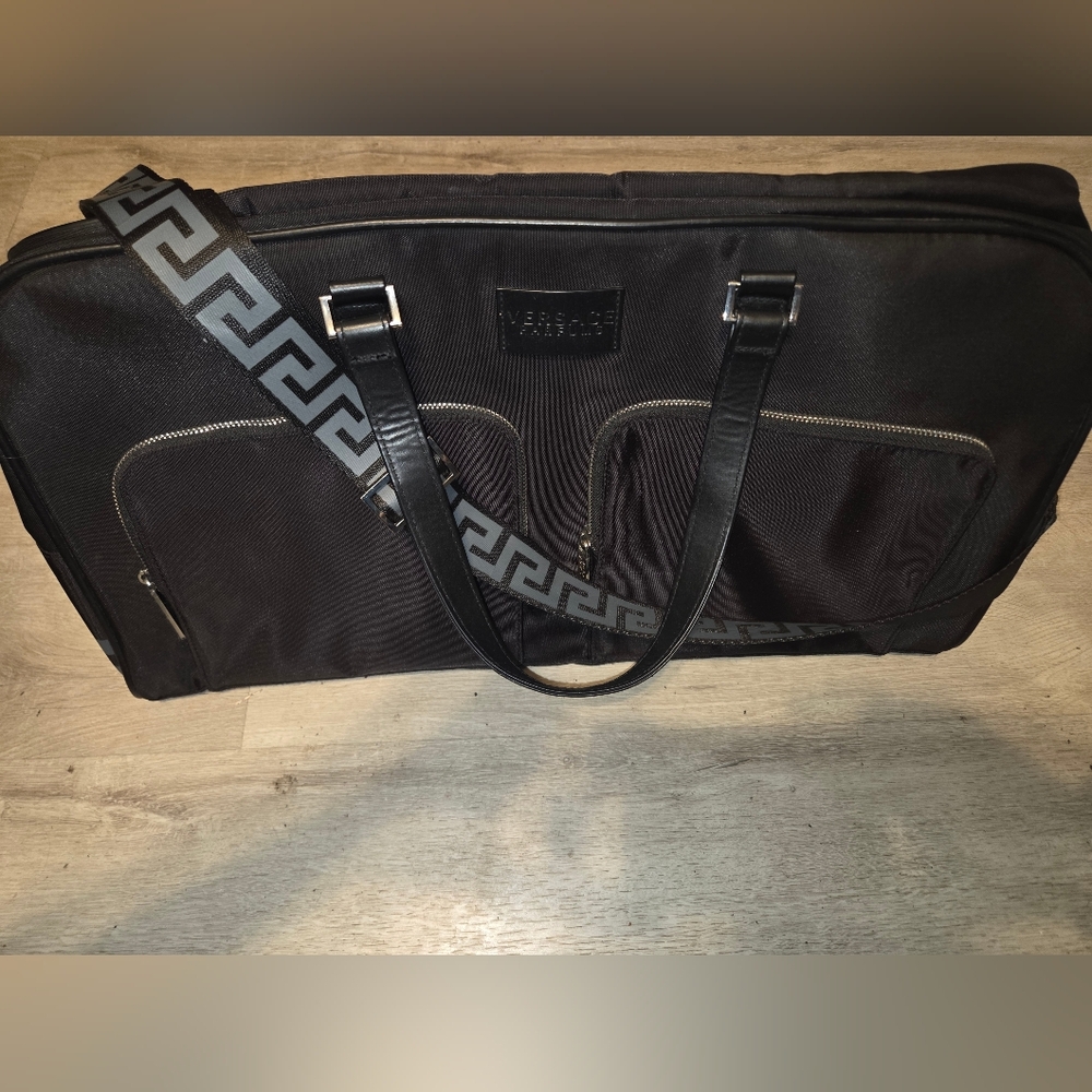 Versace Parfums weekender duffle bag